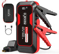 ET03 4000A Car Jump Starter Jump Starter Battery Pack for Up to 8.0L Gas and 7.0L Diesel Engines, 74Wh Portable 12V Jump Box with USB Ports, LCD Display, Storage Case, and LED Light