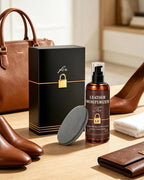 Leather Moisturizer Conditioner Kit for Louis Vuitton, Deep Nourishing Care for LV Bags, Prevent Dryness and Cracking, for Wallets, Purses and Other Luxury Bags