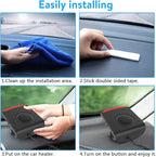 Car Heater - 2024 new upgrade 12V 150W Fast Heating Car Defroster,2-in-1 Automobile Cigarette Lighter Heater & Cooling Fan for All Cars