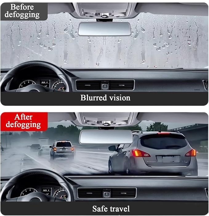 Car Window Anti Fog - 100ml Car Glass Polishing Defogger | Window Glass Defogger,for Windshield Mirror SUV RV Truck Motorcycle Automotive Exterior Vehicle Interior