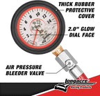 52-52034 0-15 PSI Tire Pressure Gauge, 2 Inch