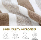 Dog Towel Super Absorbent Pet Bath Towel Microfiber Dog Drying Towel for Small, Medium, Large Dogs and Cats 30inch x 50inch 1 Pack Light-Brown