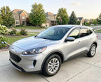 2020-2026 Tape-On Rain Guards for Ford Escape Extra Thick Side Window Deflector Visors S ST Line SE Sport Hybrid Platinum 2021 2022 2023 2024 2025