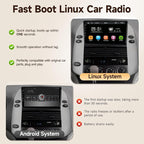 Car Stereo for Toyota Sienna 2004 2005 2006 2007 2008 2009 2010 Linux Fast Boot Wireless CarPlay and Android Auto, 9 inch Touch Screen for Toyota Sienna Bluetooth FM 1280P Backup Camera SWC