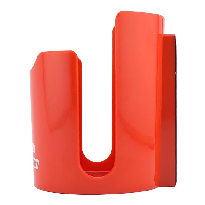 Magnetic Cup Holder - Caddy for Bottles, Glasses, and Cans - Fits on Fridge, Lawnmower, Forklift, Cart, or Ladder - Heavy-Duty Magnet