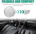 3-Layer Thickened Car Steering Wheel Cover Sun Shade,Aluminum Foil Car Wheel Cover for Sun Protection,Portable Sterring Wheels Covers Heat Shield Cars Interior Accessories