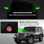 Windshield Cover for Ice and Snow - 600D Oxford Fabric Car Windshield Snow Cover Heavy Duty, Magnetic Car Anti-Snow Cover for Most Sedan Truck SUV Van and MPV, Winter Cars Accessories (70 x 50 Inch)