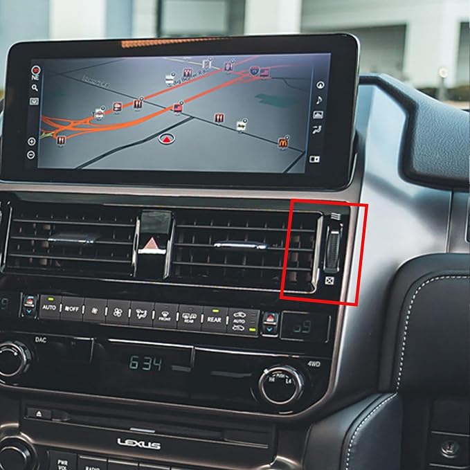 Car Phone Holder Compatible with 2022 2023 Lexus GX 460, (460 Premium and 460 Luxury),Center Console Air Outlet Cell Phone Holder, Handsfree Air Vent Phone Stand Mount Accessories (Style A)