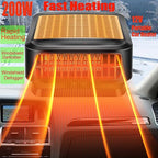 Car Heater for Vehicle,12V Car Heater that Plugs into Cigarette Lighter,Defroster for Car Windshield,2 in 1 Heating & Cooling Fans, Defrost Defogger,Car Plug in Space Heaters for Car