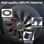 Rim Protector for Tesla 2017-2023 Model 3 Performance 20 Inch Überturbine Wheels All-in-one Car Tire Trim Rings Rim Case Hubcaps Wheel Cover Model 3 Performance Accessories