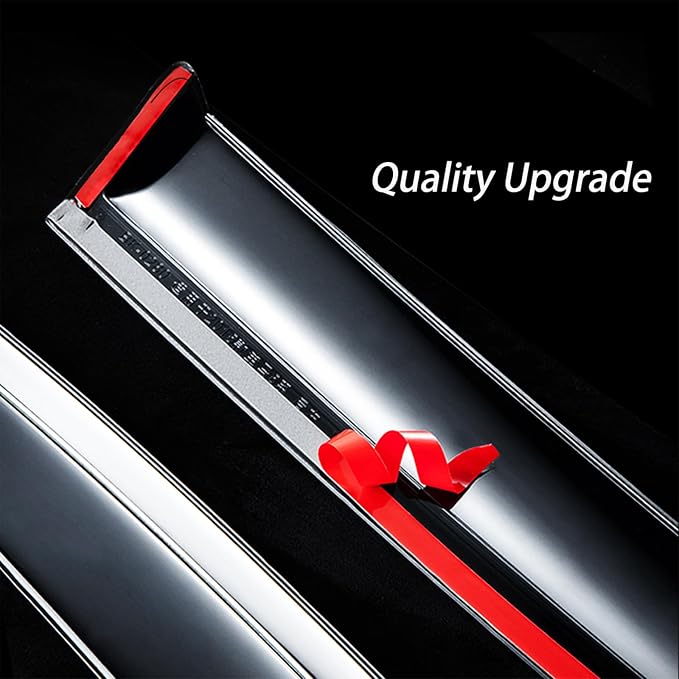 Window Visors Rain Guards for 2021-2025 Nissan Rogue S/SV/SL/Platinum | Window Wind Deflectors Vent Visors | Anti-UV & Noise Reduction | Easy Installation & Weatherproof Design