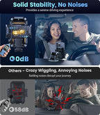 2026 Ultimate Sturdy Car Phone Holder [Upgraded 95+LBS Strongest Suction] Universal Long Arm Cellphone Mount for Car Dashboard Windshield Vent Truck Boat for iPhone 17 16 Pro Max & Android