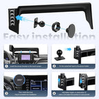 Car Phone Holder Fit for Toyota Camry 2021 2022 2023 2024 - for MagSafe Magnetic Cell Phone Mount for Camry Accessories 7 inch Touchscreen - Strong Magnets for iPhone (NOT FIT 9 inch)