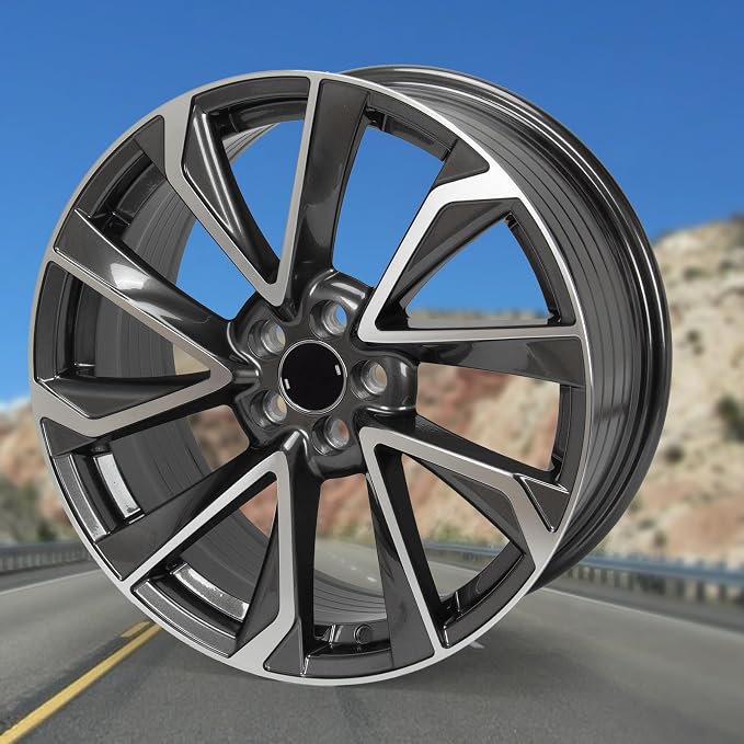 New 18x8" 18 Inch Premium Aluminum Alloy Wheel Rim Fits for Toyota Corolla 2019-2024 OEM Design, Alloy Replacement Wheel, Super Duty Car Rims Replacement, OE Stock Specs