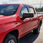 2019-2026 Smoke in-Channel Rain Guards Window Visors Compatible with Dodge RAM 2500 3500 Crew Cab, Window Deflectors Vent Deflector Sun Shade Pickup Truck Accessories