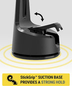 MagicMount Charge Pro Qi2 Fast Wireless Charging MagSafe Car Mount Charger, 15W Magnetic Cell Phone Holder for Car Dashboard/Windshield Compatible with iPhone 16/15/14/13/12 Pro Max Plus, S25