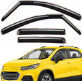 Extra Durable Window Deflectors in-Channel Window Visors Rain Guards Fit for Chevrolet (Chevy) Trax 2014-2022, Sun Visors, Wind Vent for Shades, Exterior Car Accessories - 4pcs. AG0026