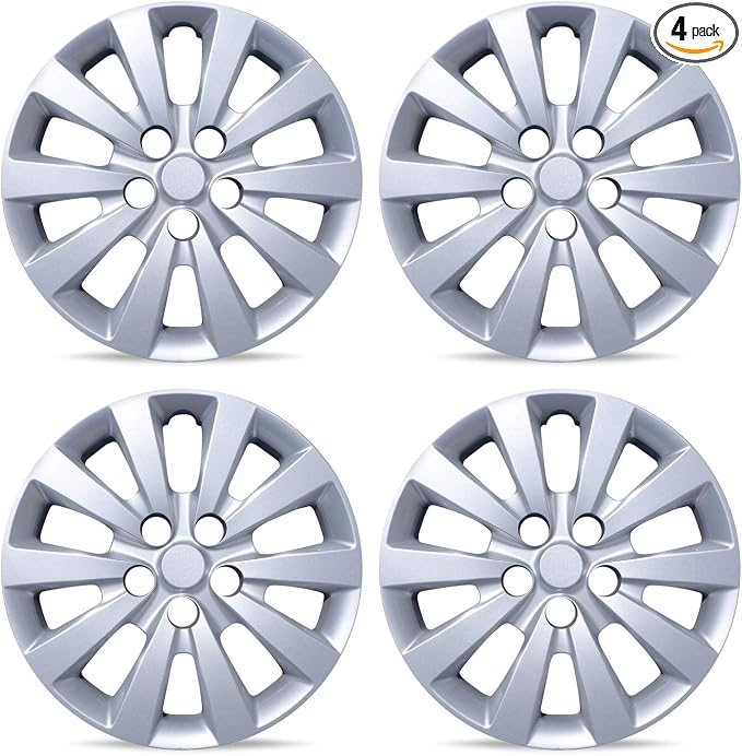Hubcaps 16 inch – Fits Nissan Sentra (Set of 4), Wheel Covers for 2013-2018 Models