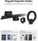 Car Phone Holder for Kia EV9 2024 Accessories, 12.3-inch Screen | Magsafe Magnetic Cell Phone Mount Clip Compatible with iPhone, 3D fit Stable Dashboard GPS Navigation Bracket Cradle Stand