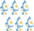 076171673473 Daisy Fields Hanging Paper Tree for Home or Car, 6 Pack