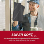 200 Pcs Microfiber Cleaning Cloth 16x16 Inch Microfiber Towels for Car Ultra Absorbent Cleaning Rags Reusable Lint Free Streak Free Detailing Towel for Car Washing Drying Dusting (Black)