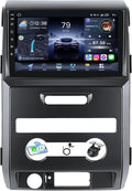 5G WiFi Car Radio for Ford F150 2009-2014: 9 Inch HD Touch Screen Stereo with Wireless CarPlay Android Auto GPS Bluetooth SWC FM DSP 1080P Backup Camera