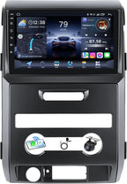 5G WiFi Car Radio for Ford F150 2009-2014: 9 Inch HD Touch Screen Stereo with Wireless CarPlay Android Auto GPS Bluetooth SWC FM DSP 1080P Backup Camera