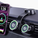Upgrade [for Qi2.2-Certified] 25W for MagSafe Wireless Car Charger Mount, 2XFast Charging[90+LBS Safe Suction] Magnetic Phone Holder Dashboard Windshield for iPhone 17/16/15/14/13/12 Pro Max,Inky