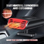 Car Heater, Car Heater Defroster With 2 in 1 Heating/Cooling, Anti-Fog Plug in Cigarette Lighter for Car Defroster Windshield Fast Defogge, Suitable for Cars and SUV