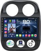 8Core Car Radio Stereo for Jeep Compass Patriot 2010-2016:10" Upgrade 5G WiFi 1280 * 800 Touchscreen Head Unit Wireless Carplay/Android Auto/1080P Backup Camera/GPS/FM/SWC/Mirror Link