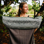 Athletic Running Towel, Full-Sized, Car Seat Cover - Performance Microfiber (Paisley Probs Green)