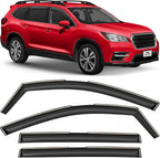Voron Glass in-Channel Extra Durable Rain Guards for Subaru Ascent 2019-2026, Window Deflectors, Vent Window Visors, 4 Pieces - 201236