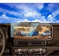 2pcs Anti-Glare 2025 2026 Jeep Gladiator Wrangler Screen Protector for 2024 2025 2026 Jeep Wrangler JL Gladiator 4xe Sport Rubicon X Sahara Willys Sport S 12.3Inch 2025 Wrangler Gladiator Accessories Tempered Glass Wrangler 12.3'' Matte V2