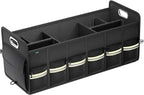 Update Trunk Organizer for Suv, Large Truck Organizer Back Seat Storage Premium, Collapsible Multi-Compartment Car Organizers and Storage Waterproof