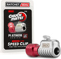 SKÖG Chuck Mates 1/4" NPT Platinum Series Locking Quick-Connect for Tire Inflation |Patented RatchetSeal Leak-Free Design | (Closed-Type)
