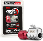 SKÖG Chuck Mates 1/4" NPT Platinum Series Locking Quick-Connect for Tire Inflation |Patented RatchetSeal Leak-Free Design | (Closed-Type)