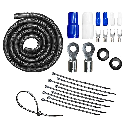 CT Sounds 4 Gauge OFC Complete Amp Wiring Install Kit, AMPKIT-4GA-ELITE