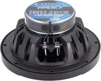 ORION Cobalt Series CB653 6.5” 3-Way Coaxial Car Speakers, 240W, 4 Ohms, Full Range, Enhanced Bass, Polypropylene Cone & Butyl Rubber Surround, Easy Install (Pair)