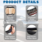 Car Steering Wheel Cover, 14.5"-15" Inch Universal Anti-Slip DurableSteering Wheel Protective Cover, Breathable Auto Interior Decoration Accessories for Sedan SUV Truck (American Flag Camouflage Deer)