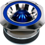 Heavy Duty Super Tweeter (ATR-4053-BLUE), 400 Watts, Die Cast Aluminum Frame, Candy Blue, Diamond Chrome Cutting Fnish, 1.5” Kapton Voice Coil, 4-8 Ohms