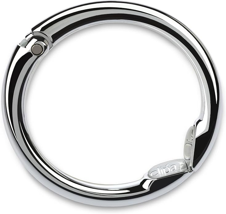 Bag Hanger Collection, The Ring that Opens into a Hook, Auto Closes | Holds 15 kg, Needs only 10mm to Hang a Hand Bag, Easy to Use with One Hand, The Instant Bag Hanger, 3 yr Warranty