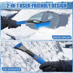 Canchiing Windshield Cover for Ice and Snow Kit Winter Car Essentials 600d Oxford Snow Cover with Ice Scraper Brush Storage Bag Winter Car Accessories Frost Hail Protector for Sedan Truck SUV and Mpv