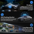 4K Dash Cam for BMW X3 2025-2026 M50 30M50 30 Xdrive Sports, Integrated OEM Look,UHD 2160P Video, WiFi & APP,Loop Recording, G-Sensor,Easy Install,64GB Card