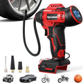 Tire Inflator Compatible with MILWAUKEE 18V Max Battery, 160 PSI Cordless Air Compressor With LCD Digital Pressure Gauge for Car, Bike, Sport Ball (No Battery)