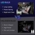 Interior Car Lights, Car Led Bulb, LED Interior Replacement Bulbs of 24 Sets for Interior Map Dome Lights and License Plate Courtesy Lights