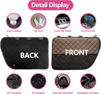 2PCS Car Door Protector for Dogs Pet Cover-Waterproof Scratchproof Nonslip Durable Protector, Machine Washable Pet Vehicle CarDoor Guard