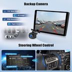 4G+128G Car Radio for Hyundai Elantra 2011 2012 2013 Android 13 Replacement Upgrade Stereo with CarPlay Android Auto 9 Inch Touch Screen Head Unit with Backup Camera Mic