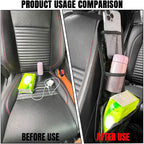 Car Seat Side Storage Pocket, Car Multifunctional Seat Organizer Hanging Bag, Auto Mobile Phone Wallet Sunglasses Mesh Net Pocket, Auto Accessories for Cars SUVs Trucks (Green, 1PCS)