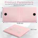 Car Registration and Insurance Card Holder, Vehicle Glove Box Car Organizer, Interior Car Accessories for Documents, Cards, License - 2 Pack