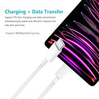 Compatible Car Carplay Cable for Apple 60W USB-C Woven Charger Charging Cord for iPhone 16 15 iPhone 15 Pro Max 15 Plus,AirPods 4, AirPods Pro 2nd,iPad 10th iPad Pro iPad Air USB A to USB C Cable Wire